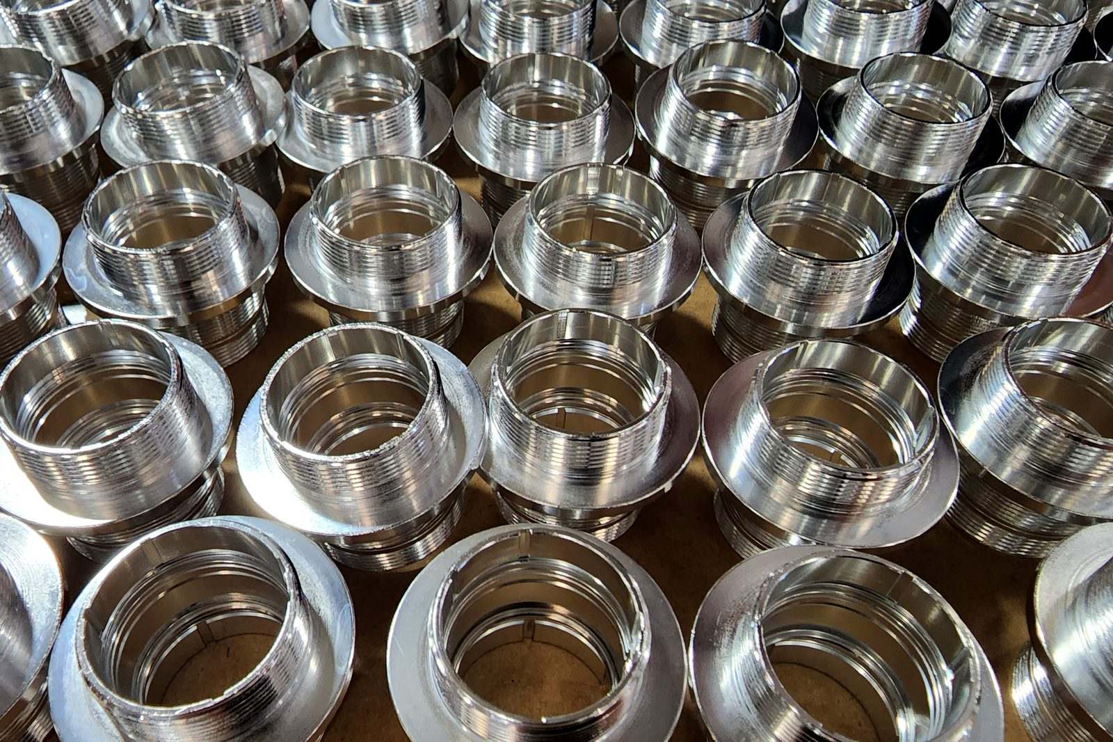 Cadmium plated connector hardware