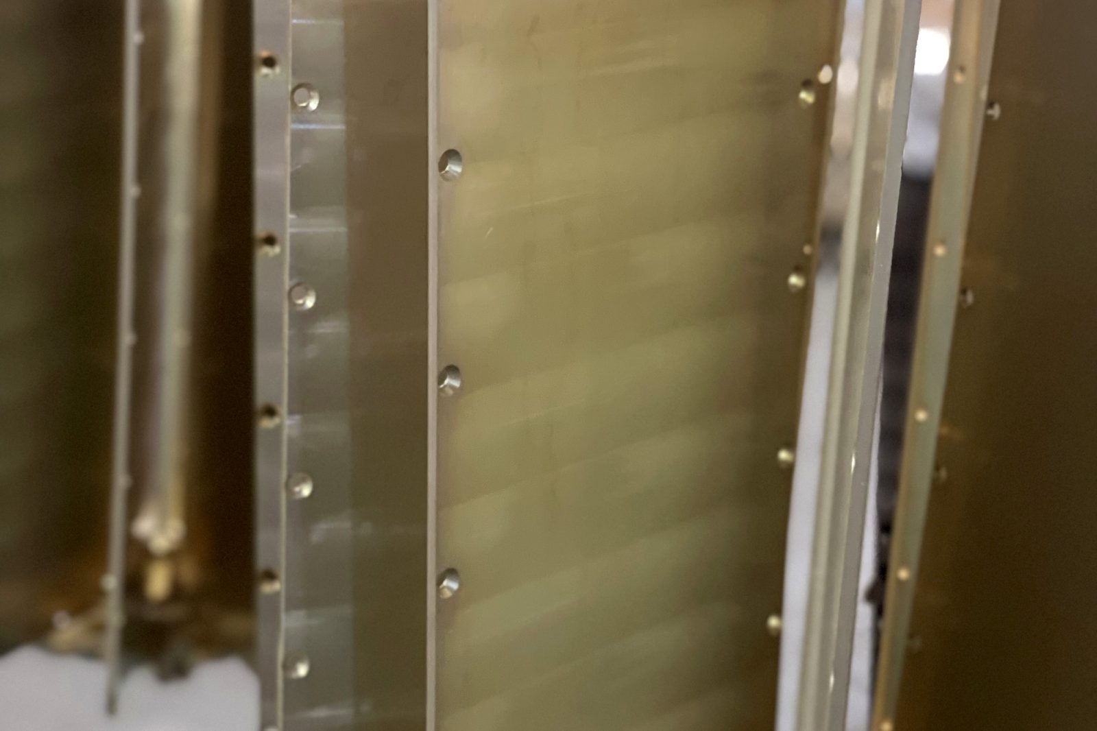 Masked aluminum machined parts ready for coating