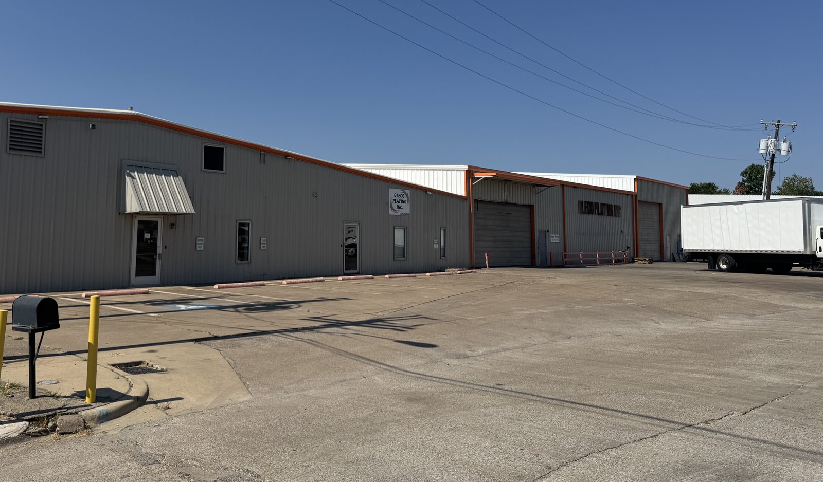 Gleco Plating Rowlett, Texas plant exterior